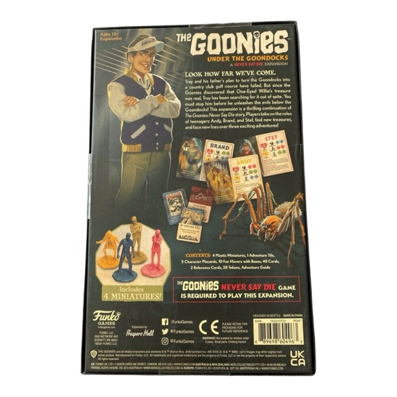 FUNKO GAMES THE GOONIES‎ UNDER THE GOONDOCKS A NEVER SAY DIE EXPANSION - Picture 2 of 3